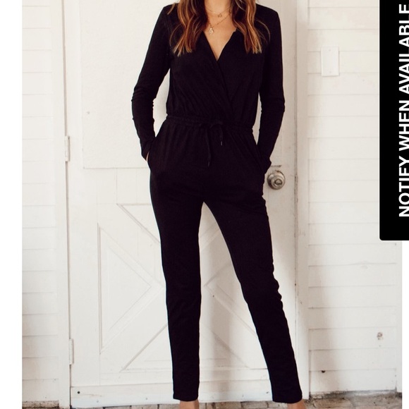 Grey Full Length Romper/Jumpsuit - Picture 3 of 11